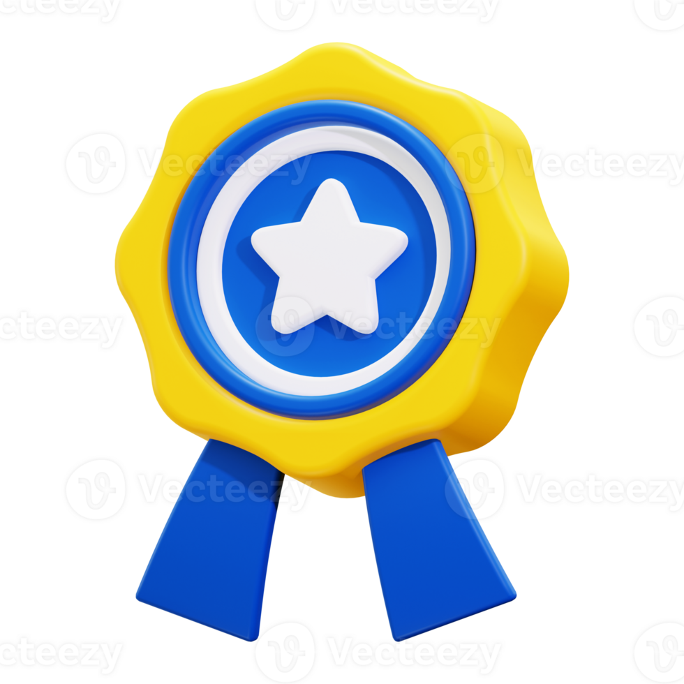 3d warranty icon. perfect for celebrating achievements or recognizing success in business or education presentations. Great for certificates or awards png