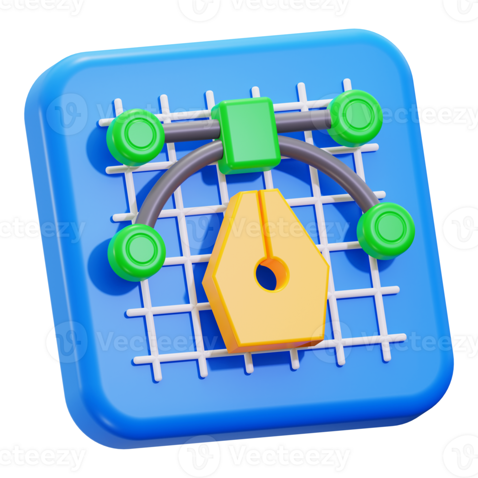 3d perfect for graphic design software tutorials, digital art websites, or creative editing platforms png