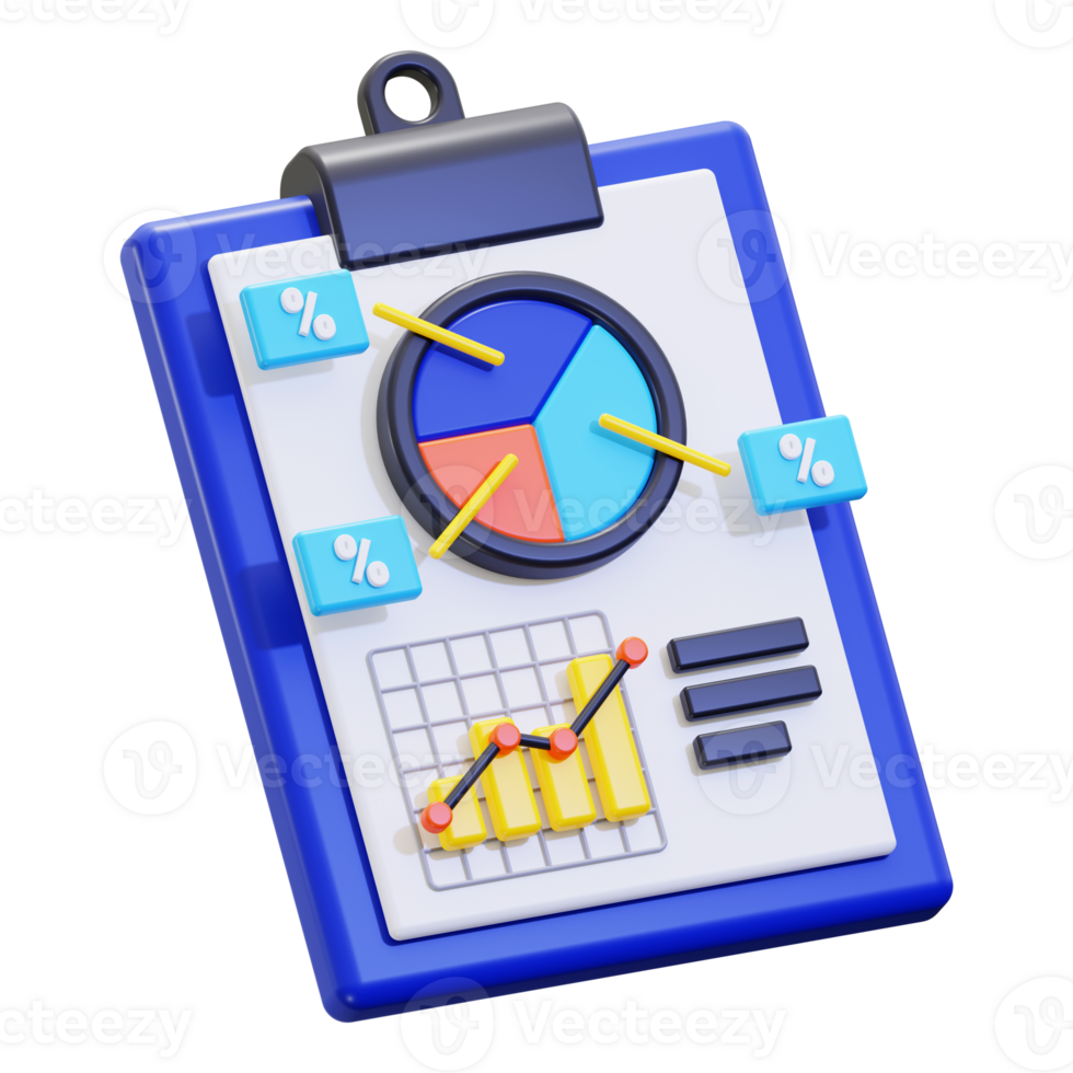 3d Infographic icon. perfect for business presentations, financial reports, marketing analysis, strategic planning, and educational materials png