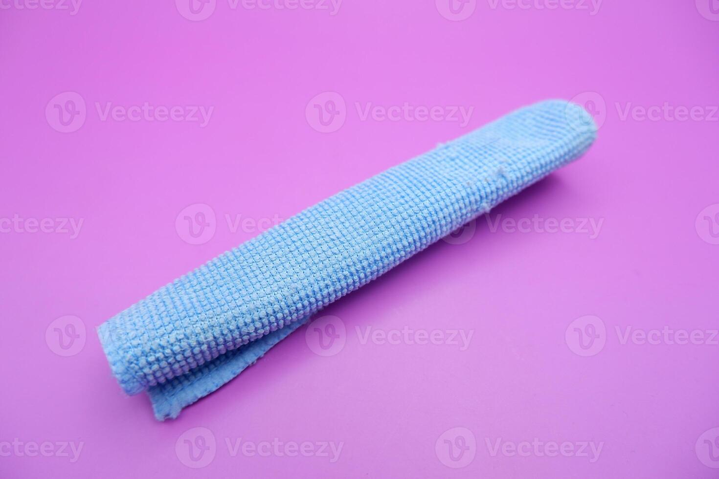 Folded Microfiber Towel for Electronics Cleaning photo