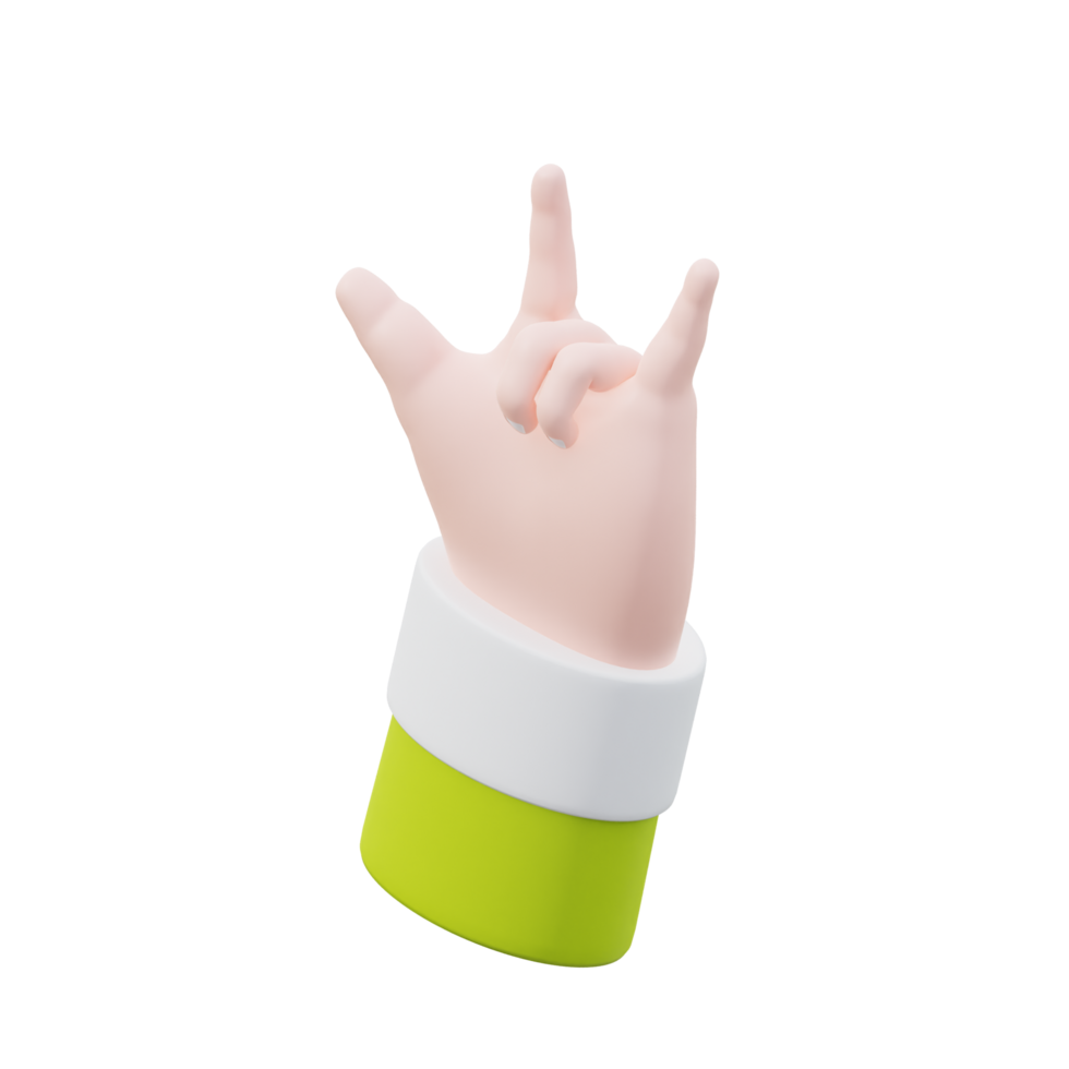 green and white 3d icon Horns Illustration png