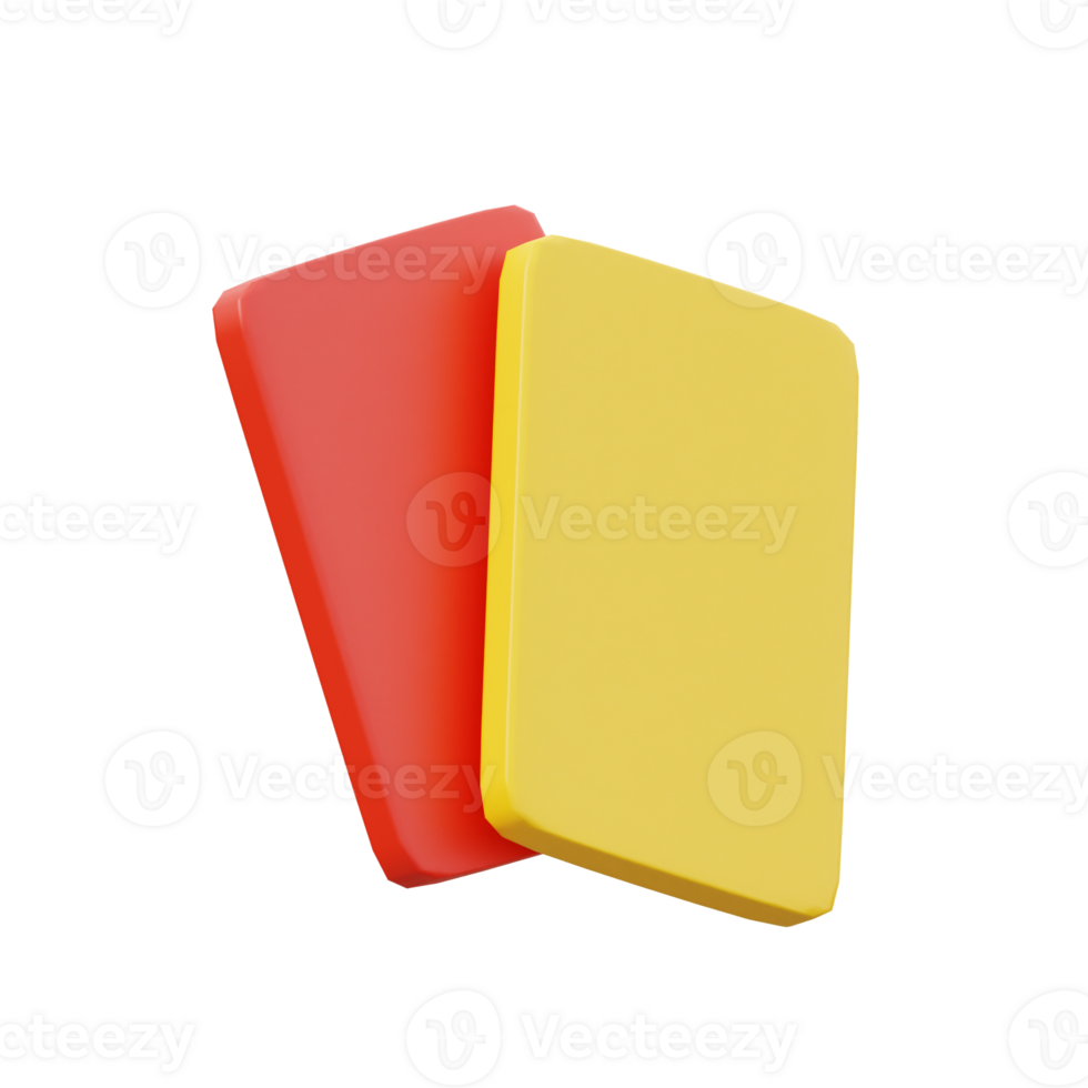yellow and red car 3d icon png