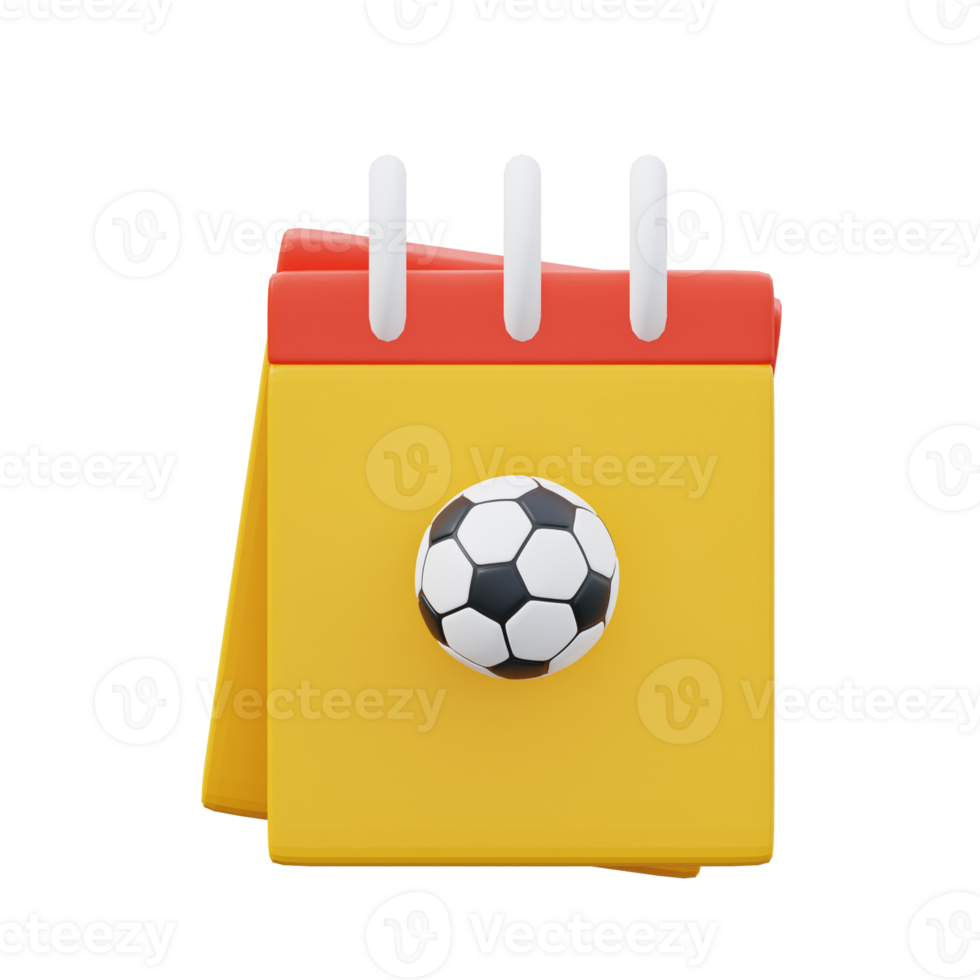 schedule 3d icon illustration png