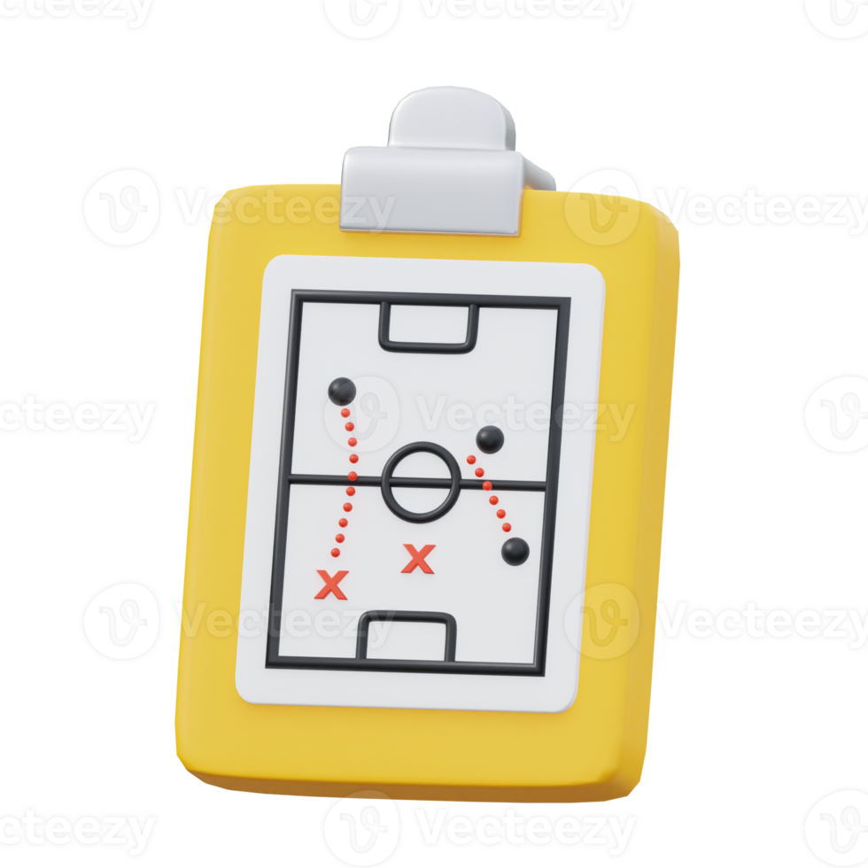 yellow strategy 3d icon illustration png