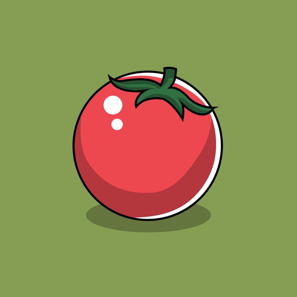 Trendy Tomato Design vector