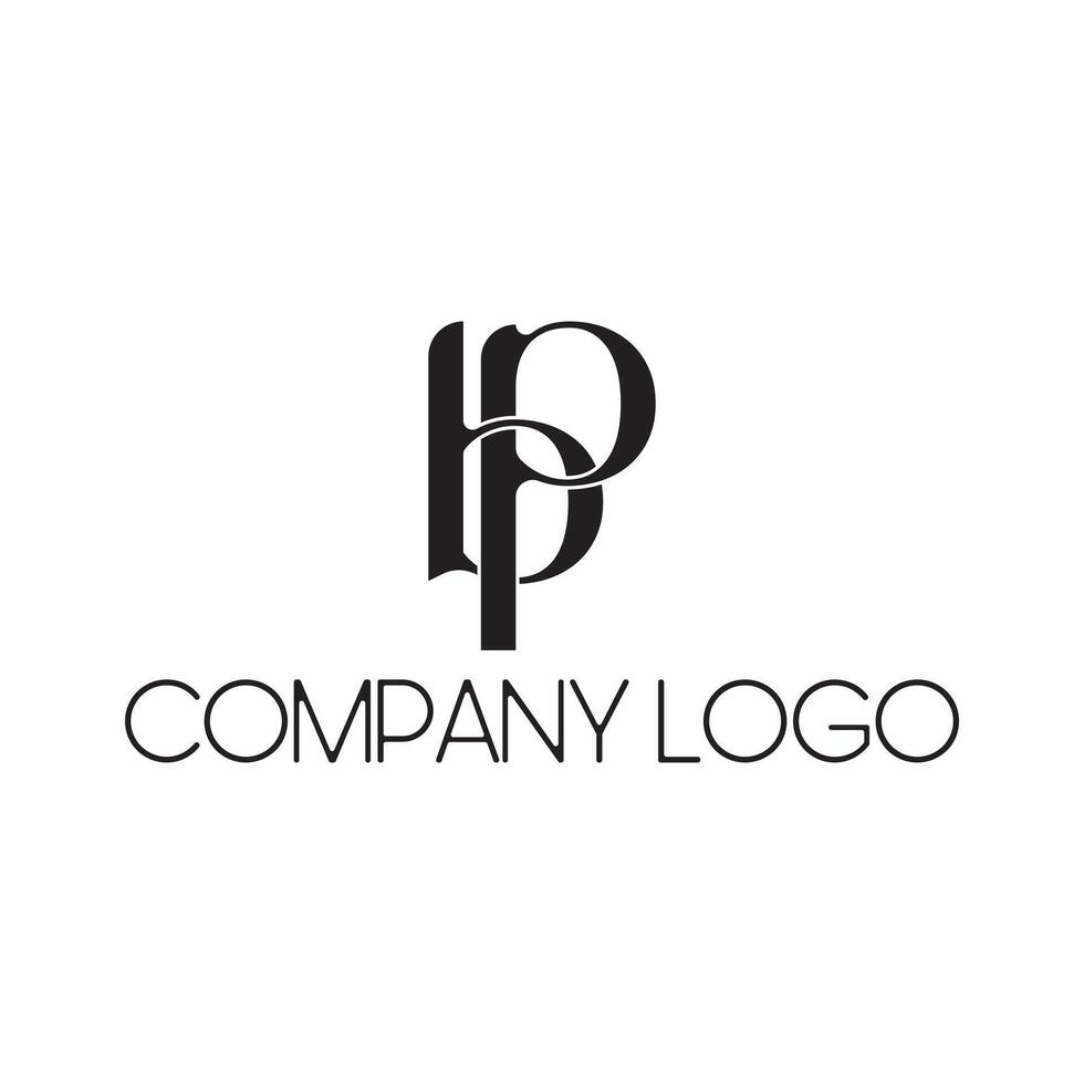Elegant business logo vector