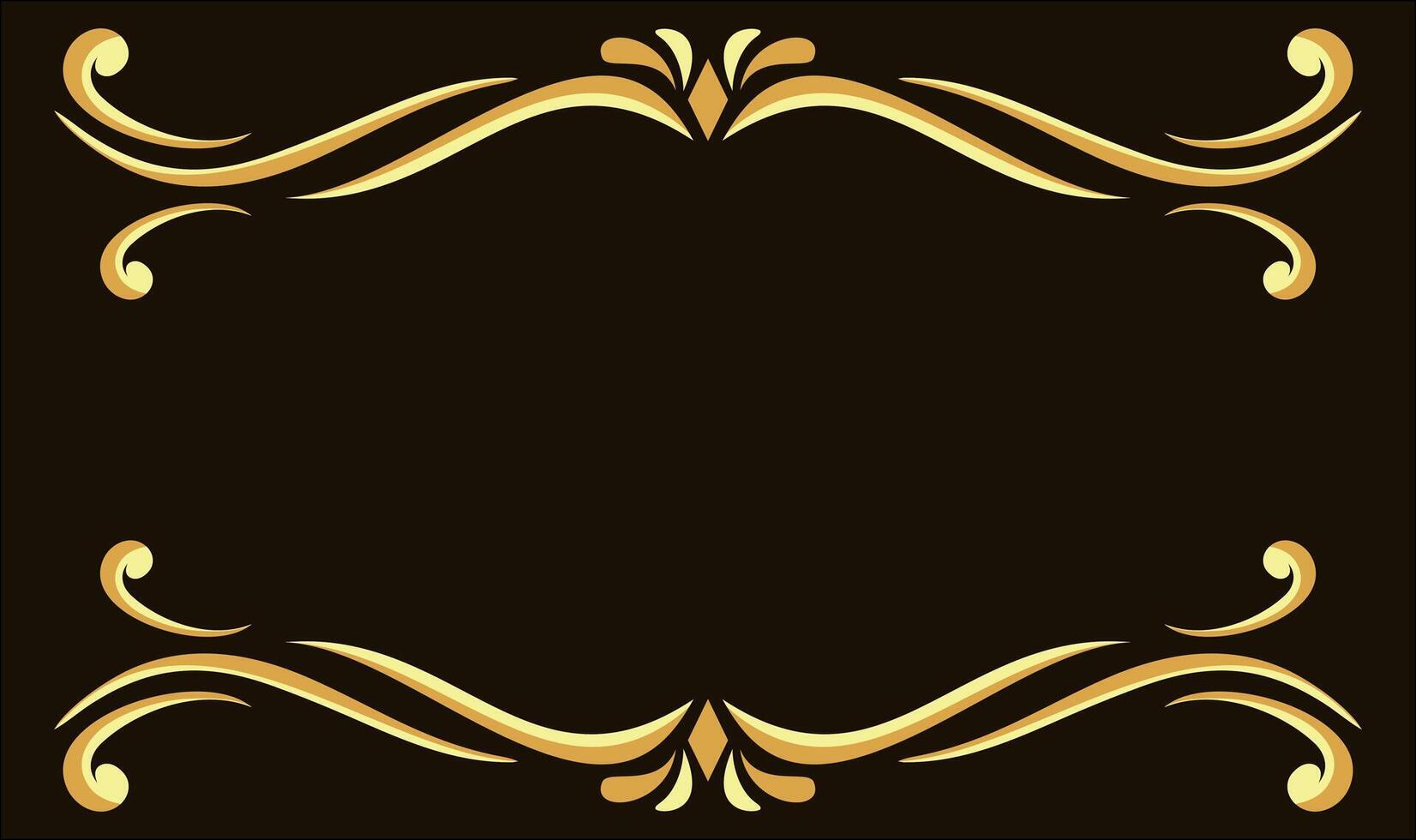 inspired frame, perfect for adding a sophisticated and decorative touch to your invitations, certificates, or digital art. Instant classic appeal vector