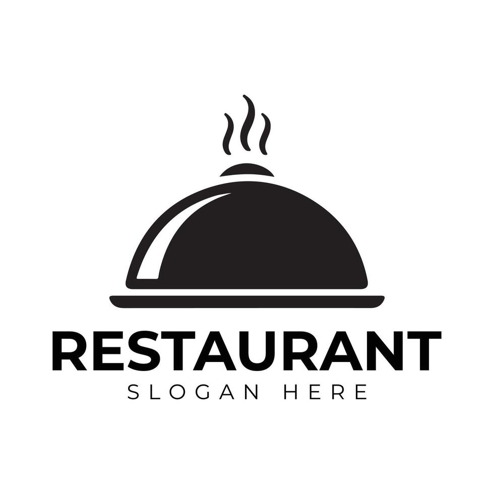 Catering logo design. Catering service sign, outdoor dinner, restaurant business logo. vector