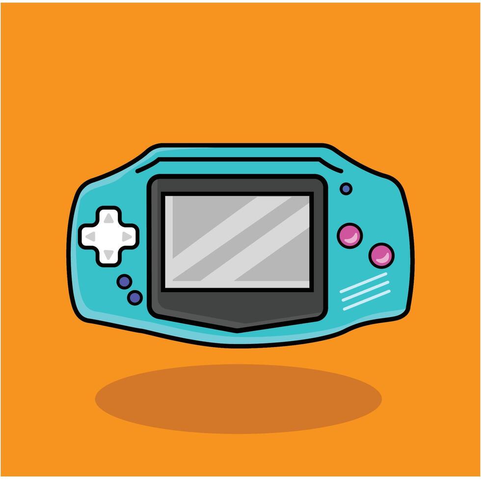 Toy Game Console Illustration vector