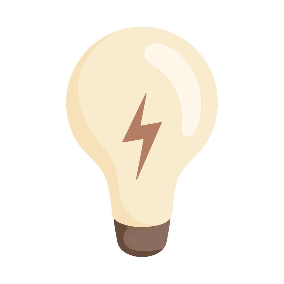 Icon green technology element. vector