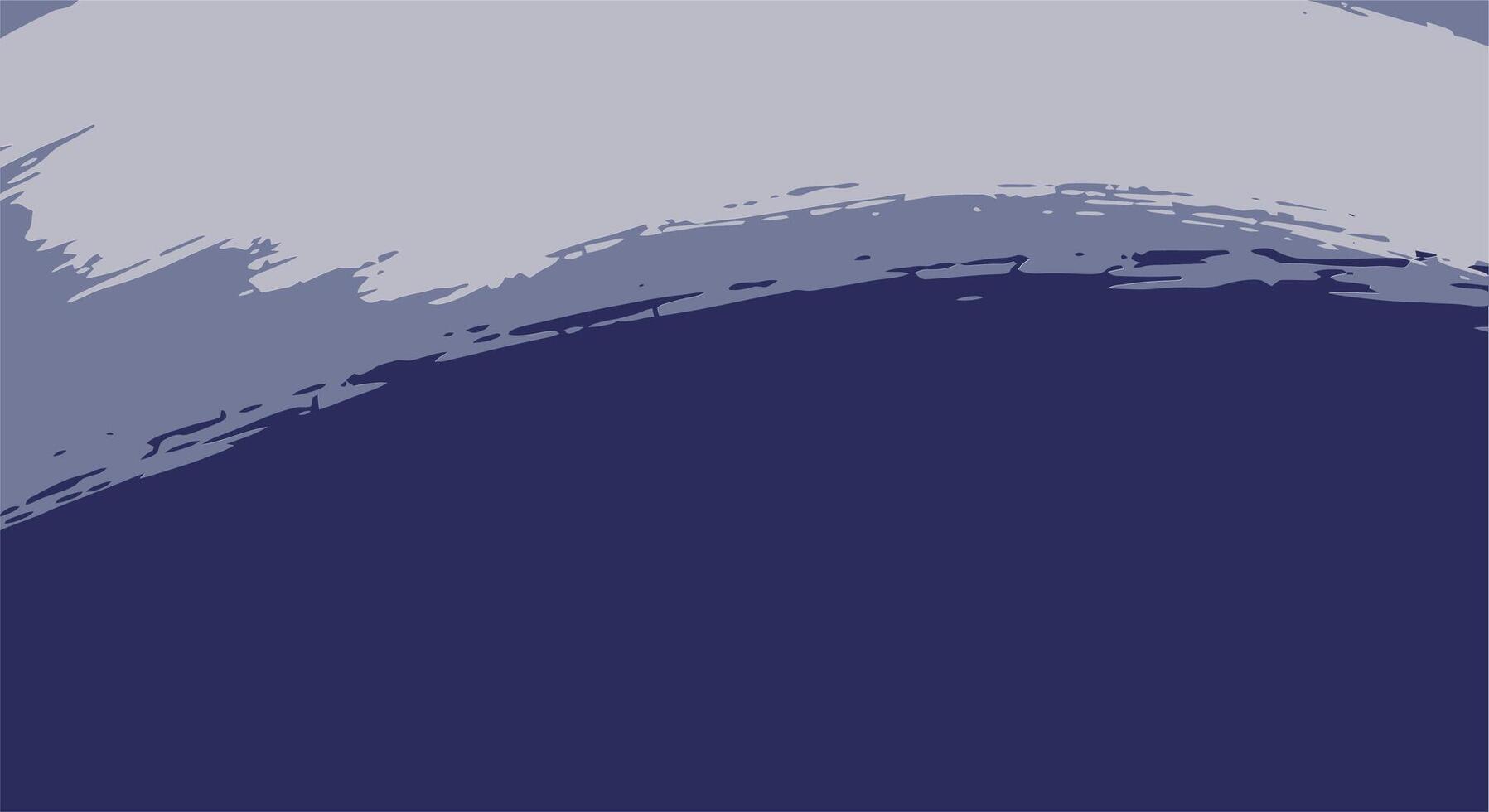 Artistic indigo background showing abstract brush strokes and a calming gradient vector