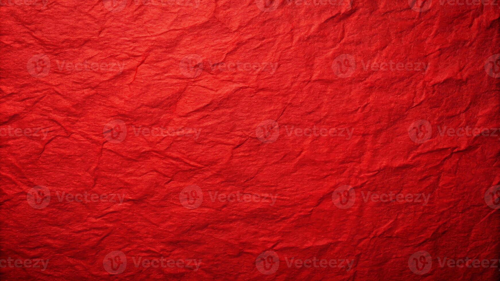 A red crumpled paper texture background photo