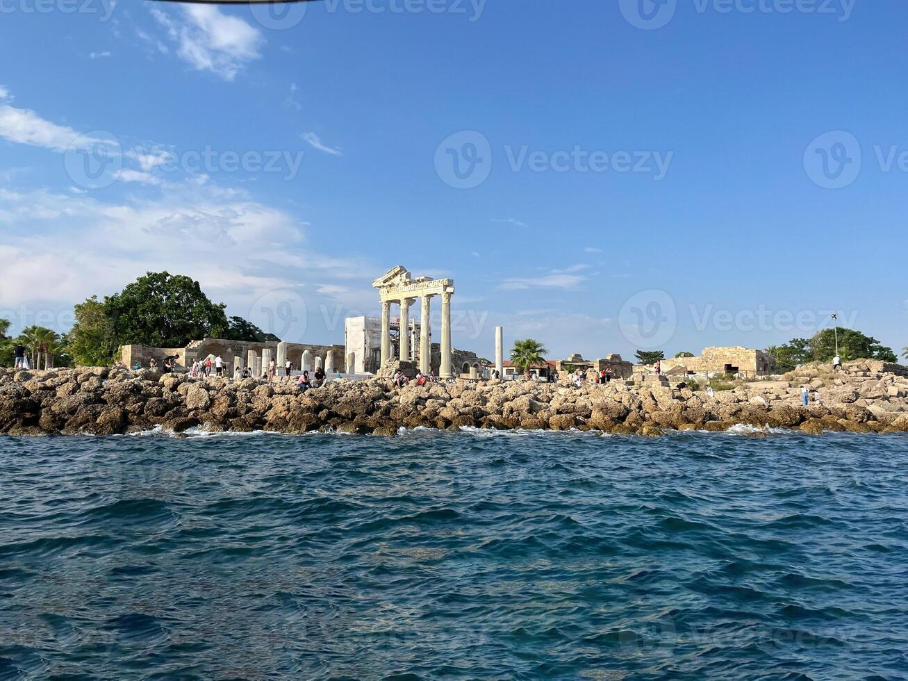 sea, water, city, sky, panorama, travel, europe, coast, boat, view, landscape, summer, town, mediterranean, building, tourism, architecture, river, beach, port photo