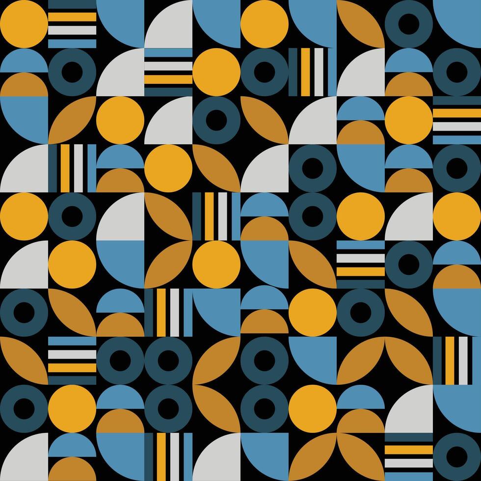 Geomatric modern pattern background vector