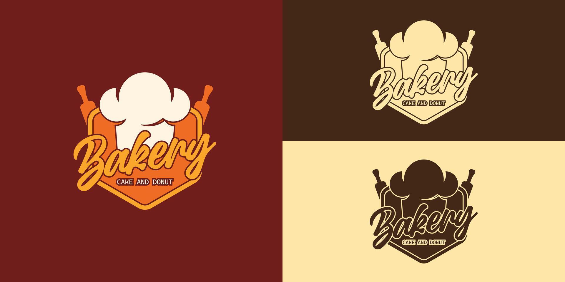 Artisan Bakery Logo Set vector