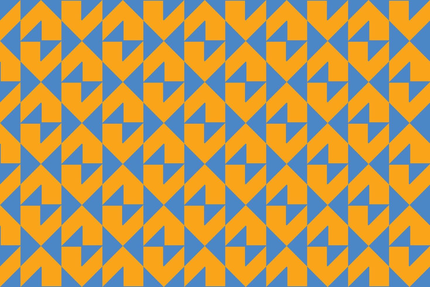 Orange Blue Pattern vector