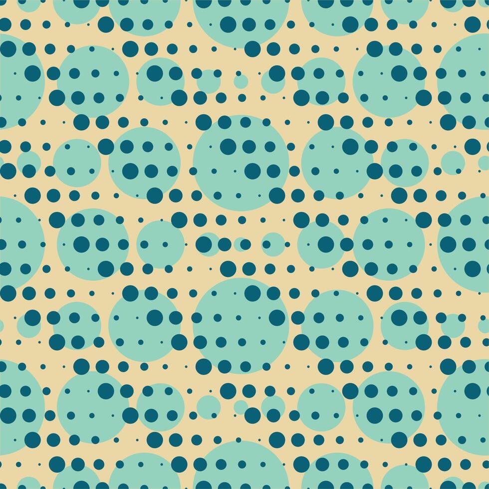 Green Circle Pattern vector