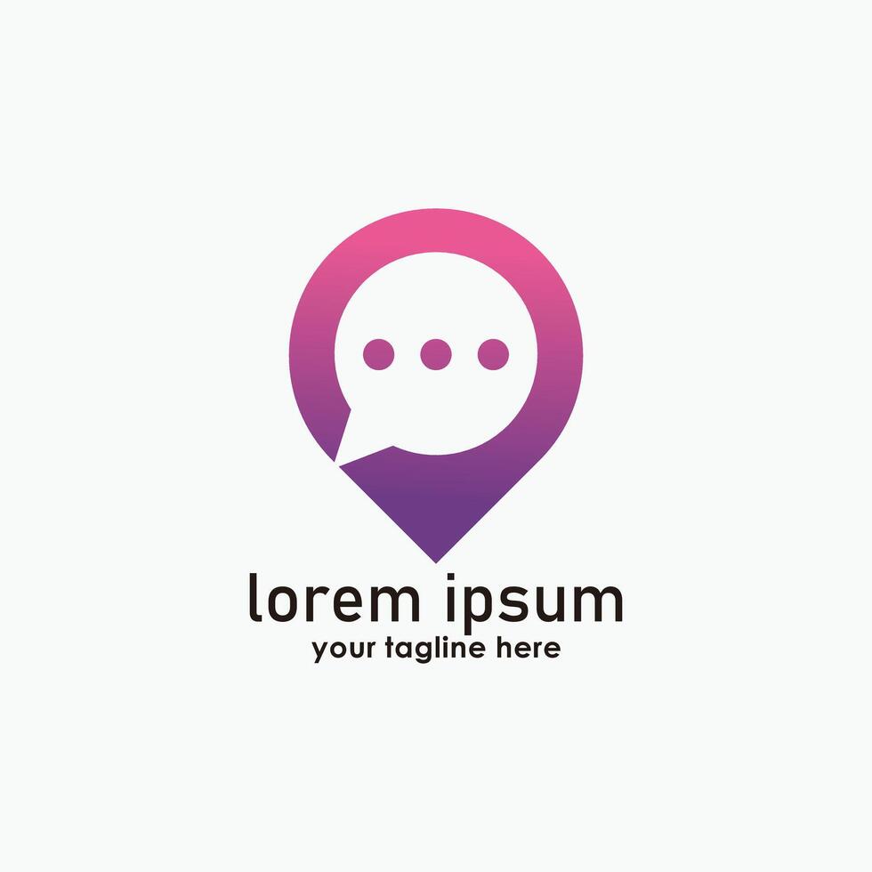 consult point logo design template, call center icon logos, business design illustration vector