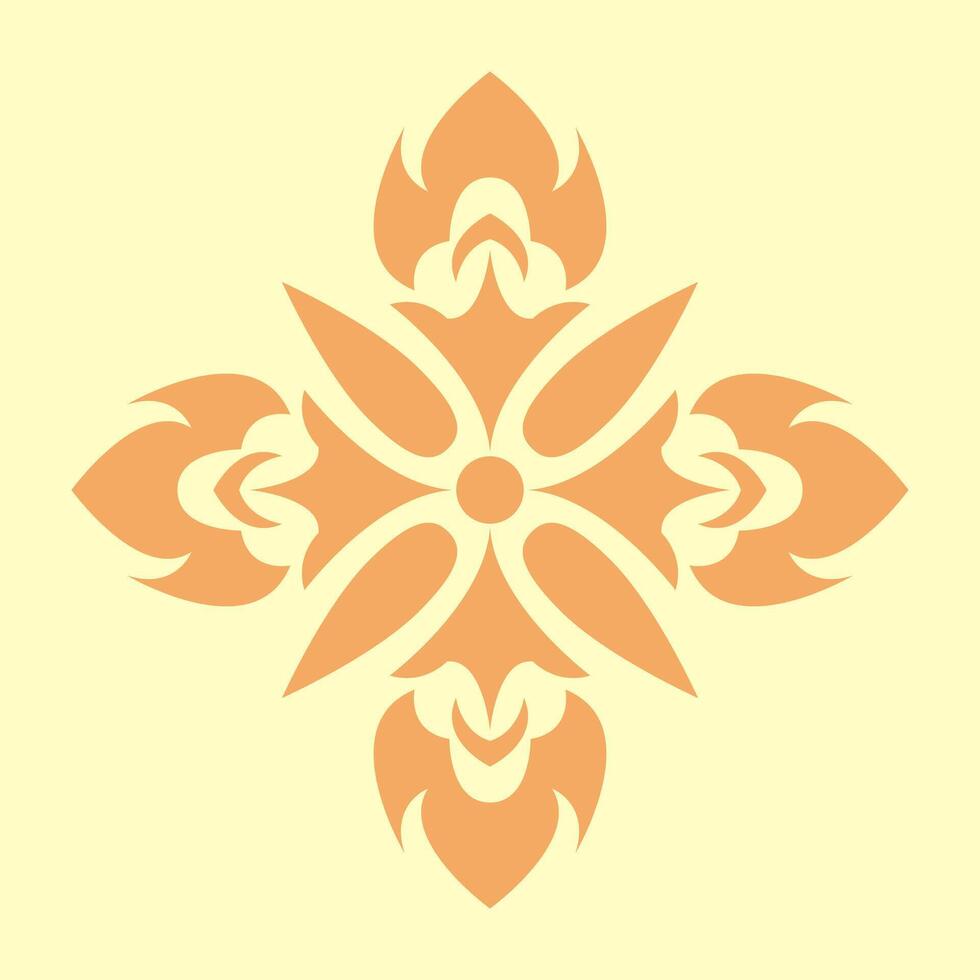 Elegant Floral Ornamental Golden Patterns vector