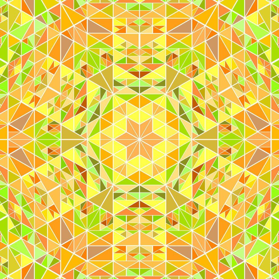 Dynamic colorful polygonal geometrical round pattern background vector