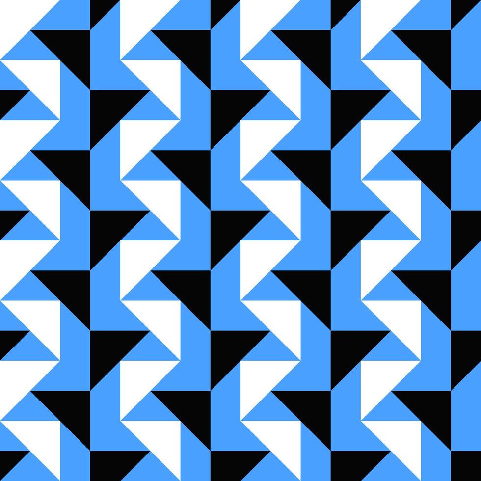 Random seamless geometric threetone pattern background design vector