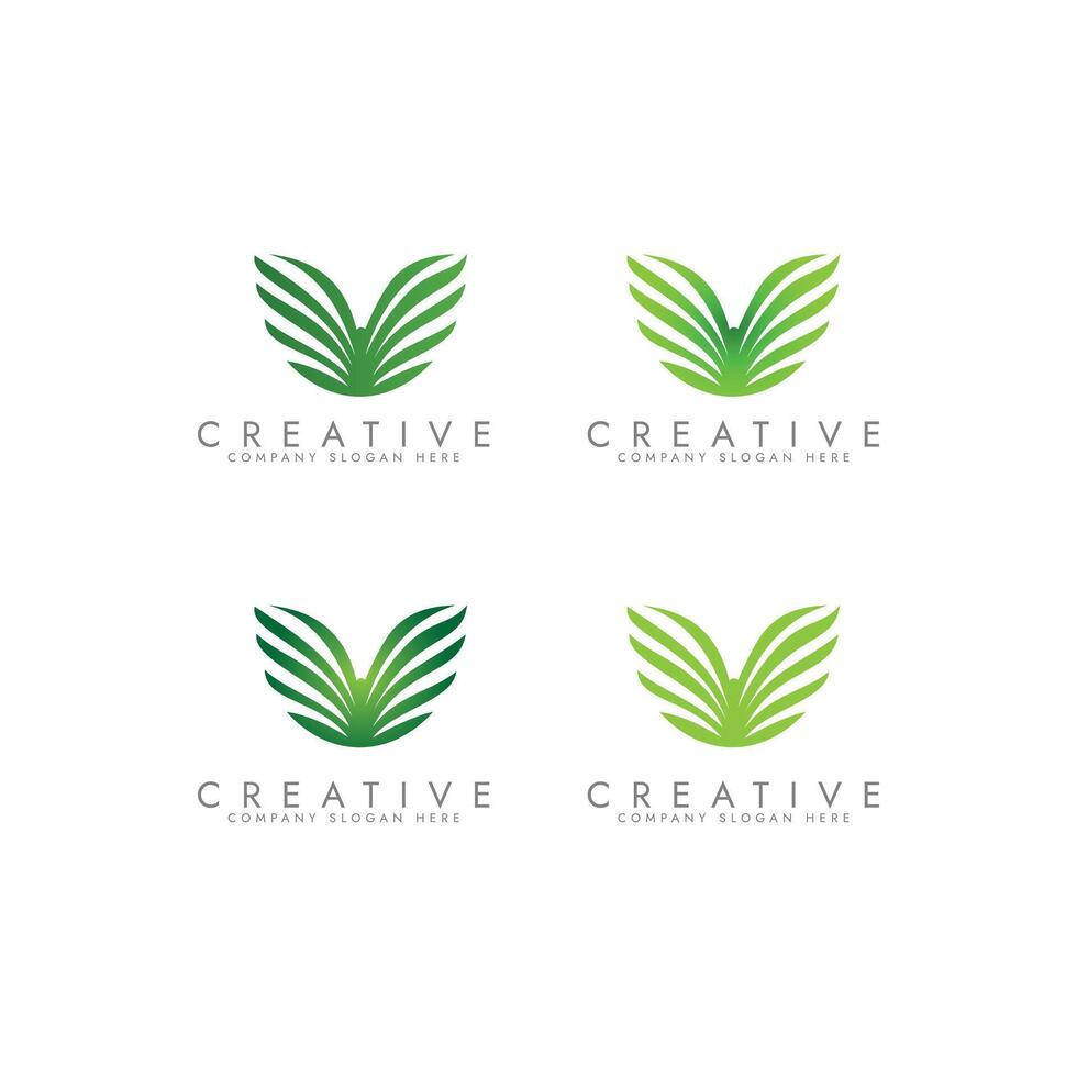 Lafe Logo set design Lafe care icon template design vector
