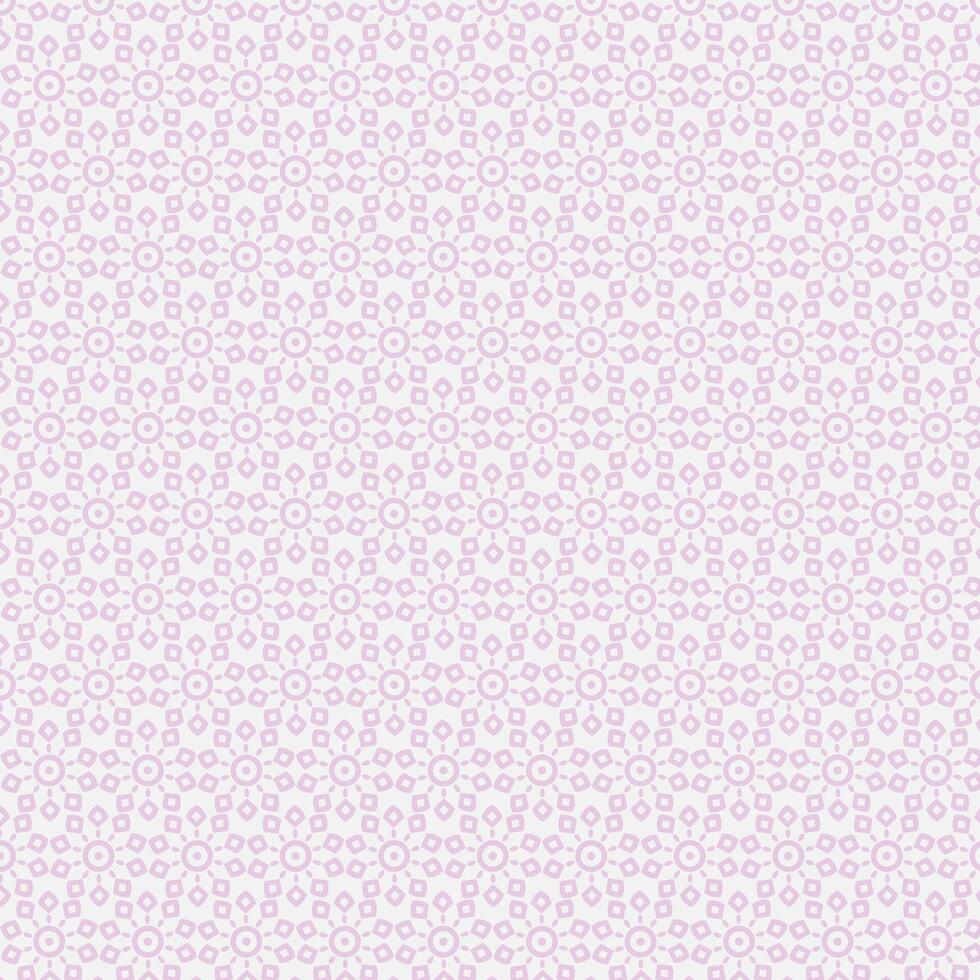 Soft Pink Geometric Floral Pattern Design vector