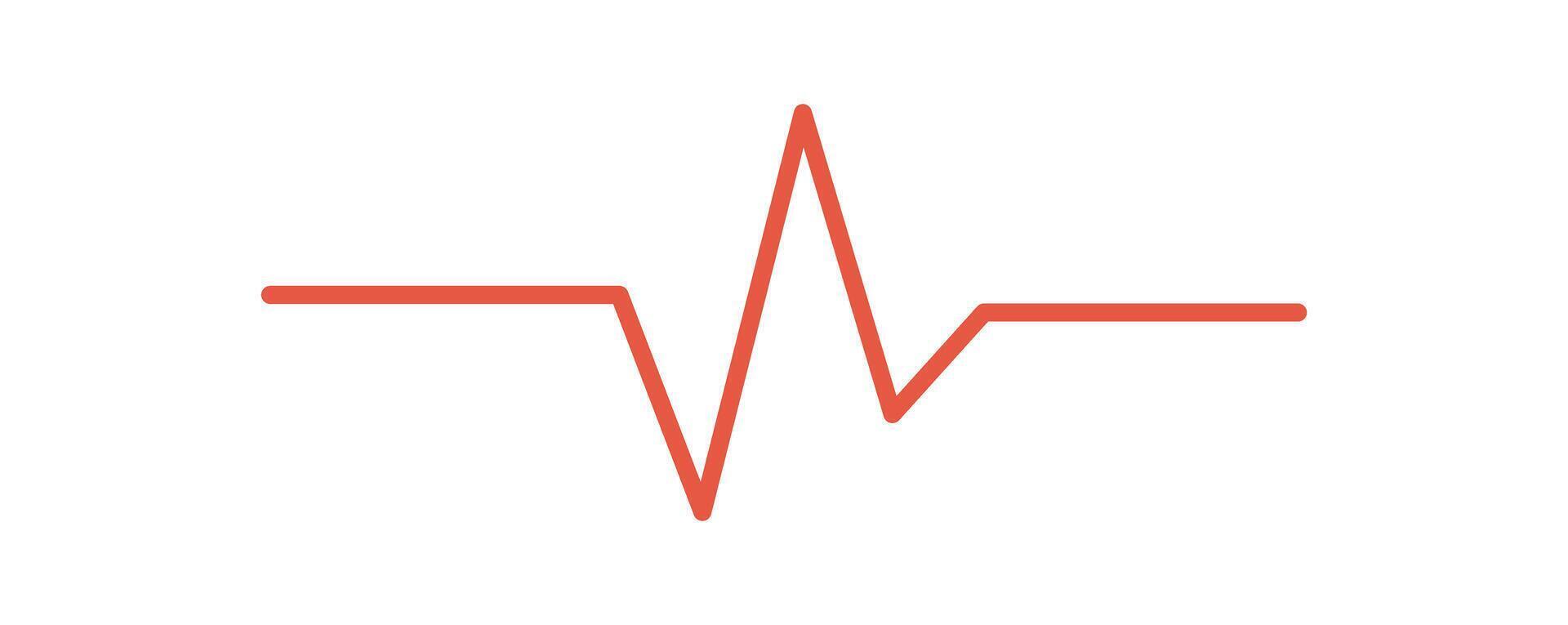Heartbeat illustrates the rhythm of life. Pulse signifies vital information in health monitoring. Signals and data represent the electrocardiogram in a modern graphic design for health care. vector