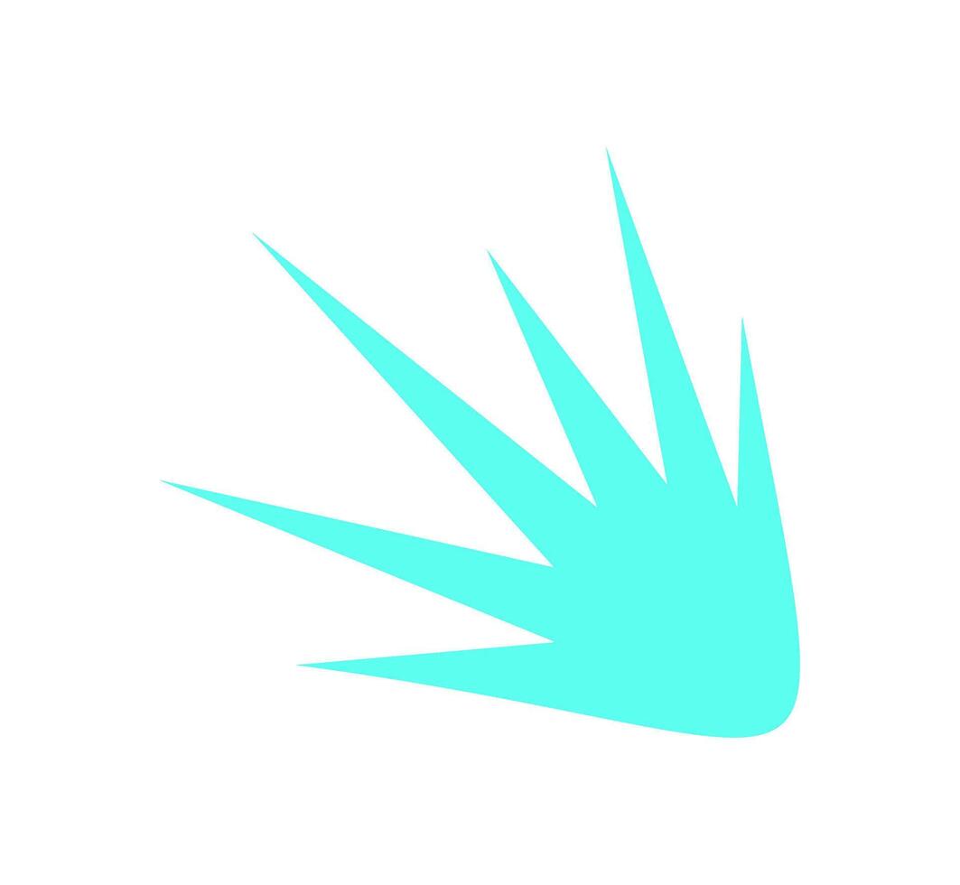 Y2K retro star badge. Abstract shape symbol from the 90s. Unique aesthetic element, cool icon with a graphic style. Ideal for decoration, trendy designs, and modern art collections. vector