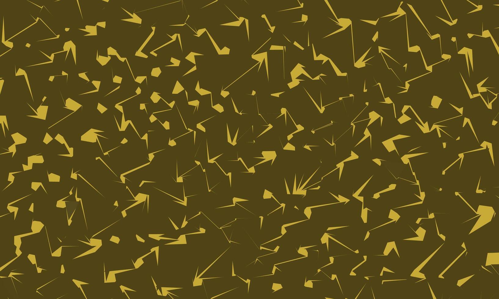 Yellow dijon background with dazzle camouflage pattern vector