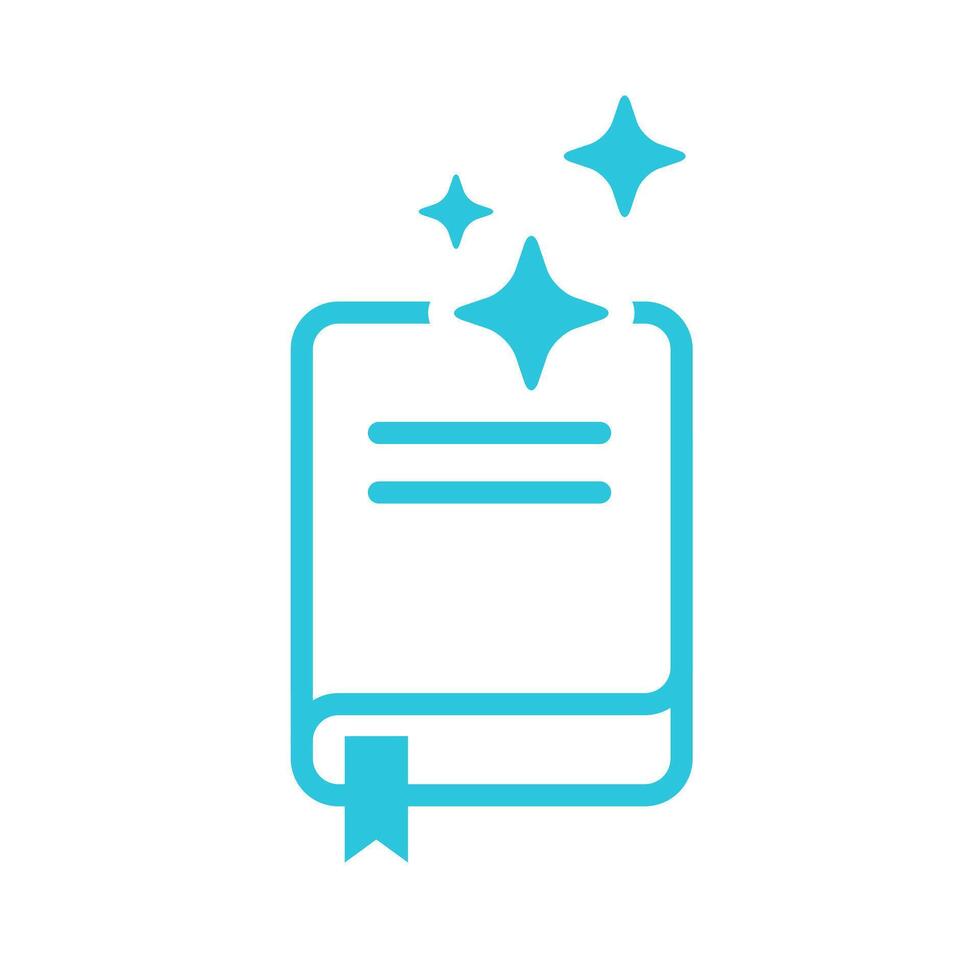 Storybook icon. Isolated on white background. vector