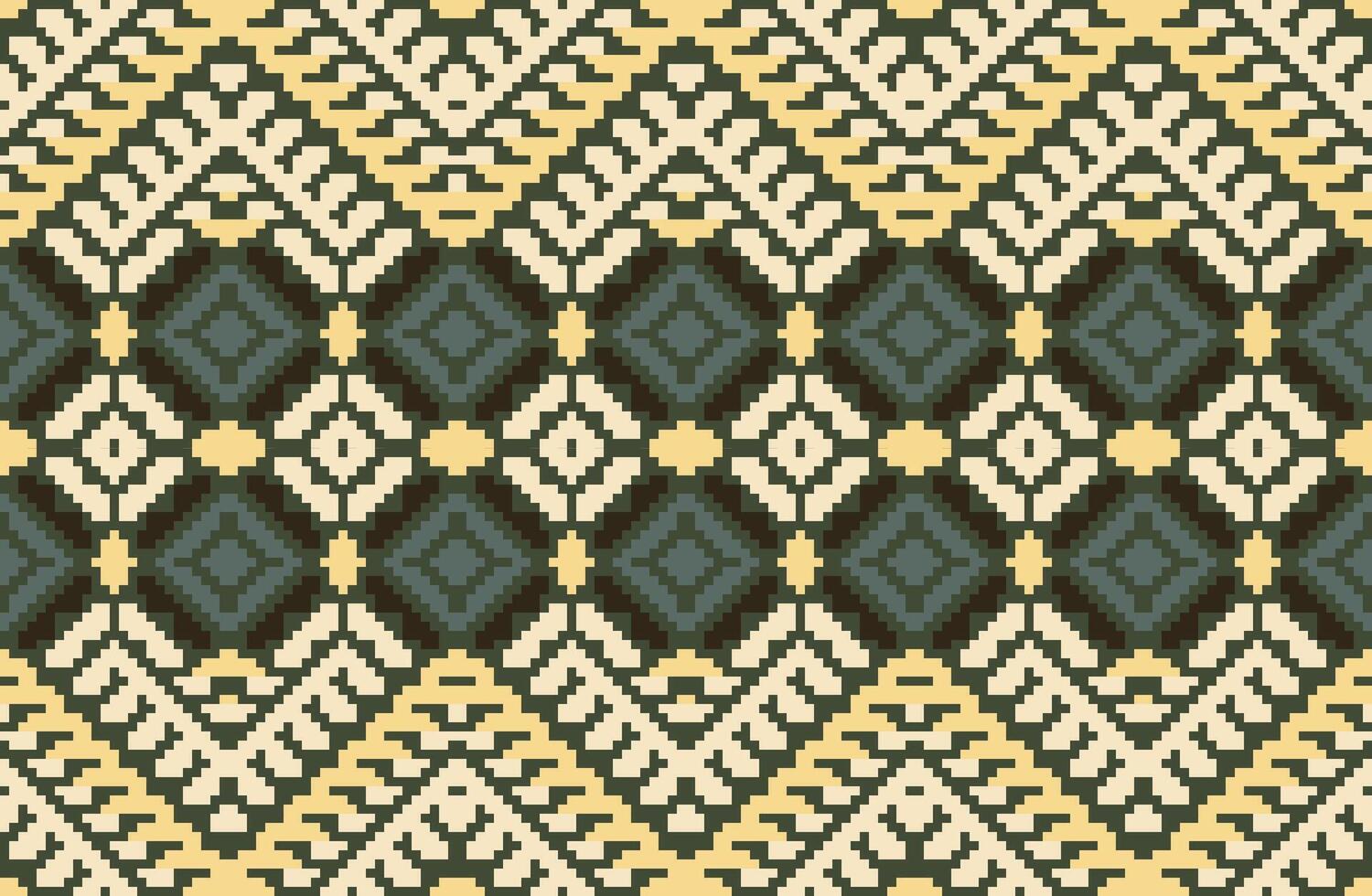 Background Ethnic Arabic Pattern Mehndi Designfolk Embroidery, Aztec Geometric Ornament Print. Design for Carpet, Wallpaper, Clothing, Wrapping, Fabric vector