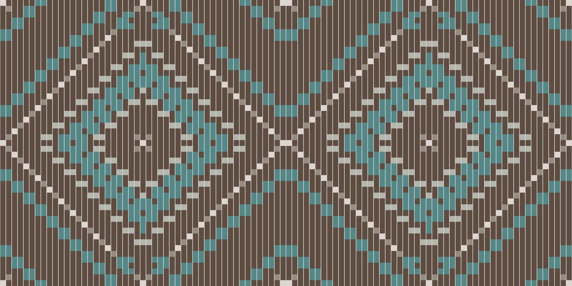 Repeating Pattern Geometrical Pattern Designfolk Embroidery, Aztec Geometric Ornament Print. Design for Carpet, Wallpaper, Clothing, Wrapping, Fabric vector