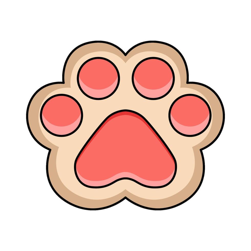 illustration of Animal Paw vector
