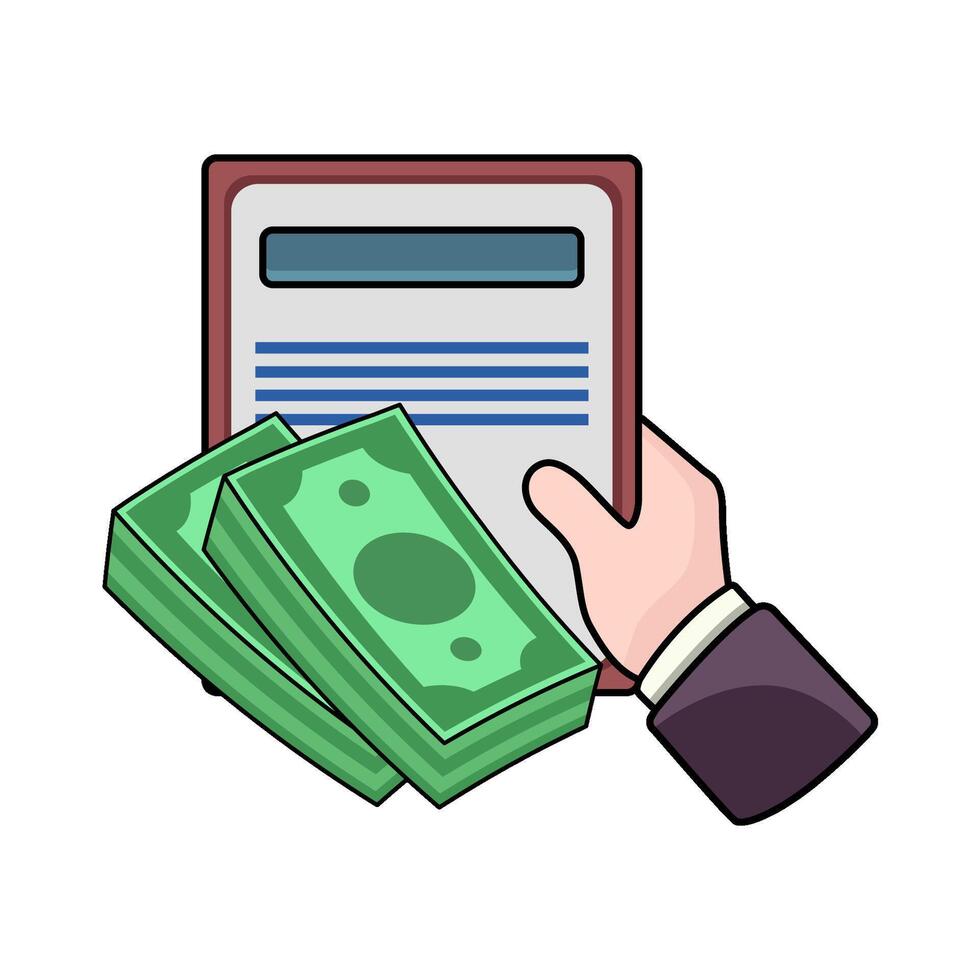 Bribery Corruption illustration vector
