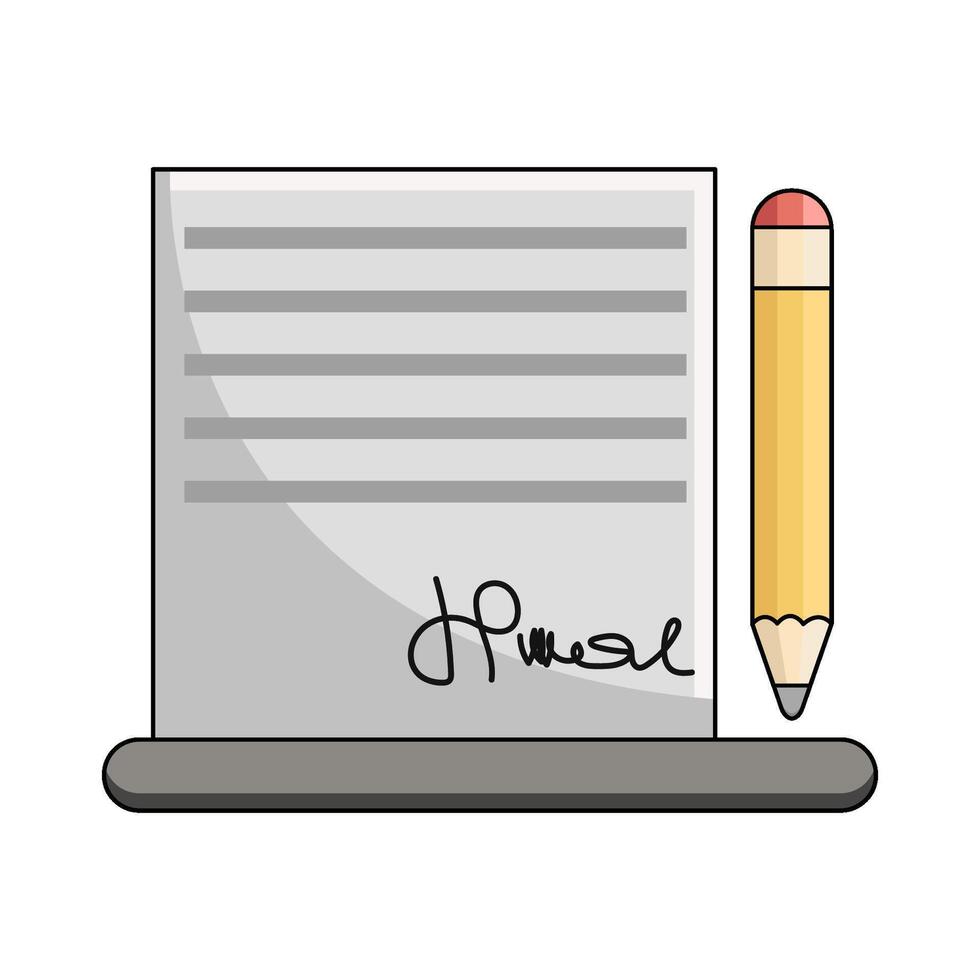 illustration of Edit Listing vector