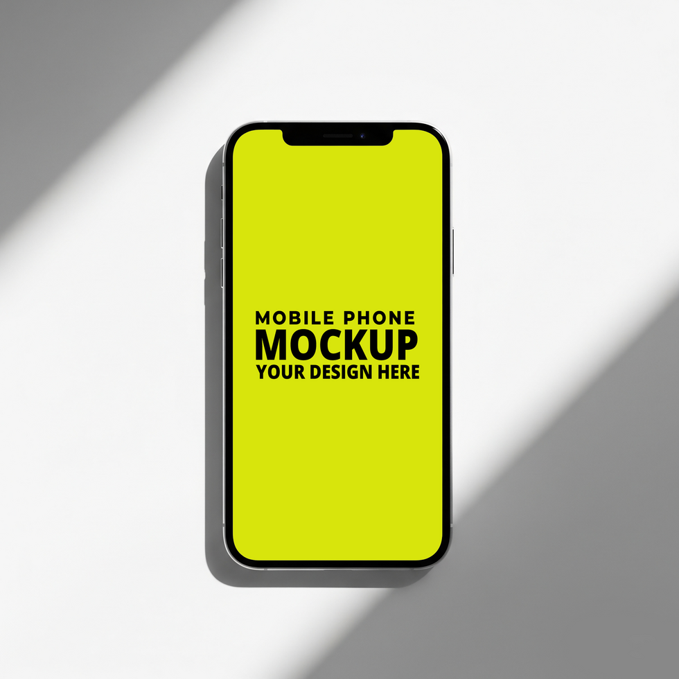 Premium Mobile Device Mockup psd
