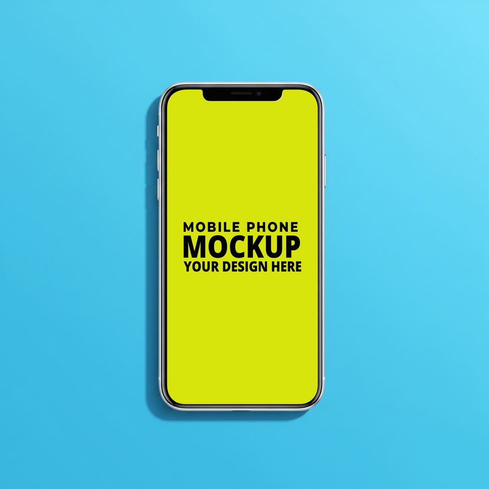 Responsive Phone Screen Mockup psd