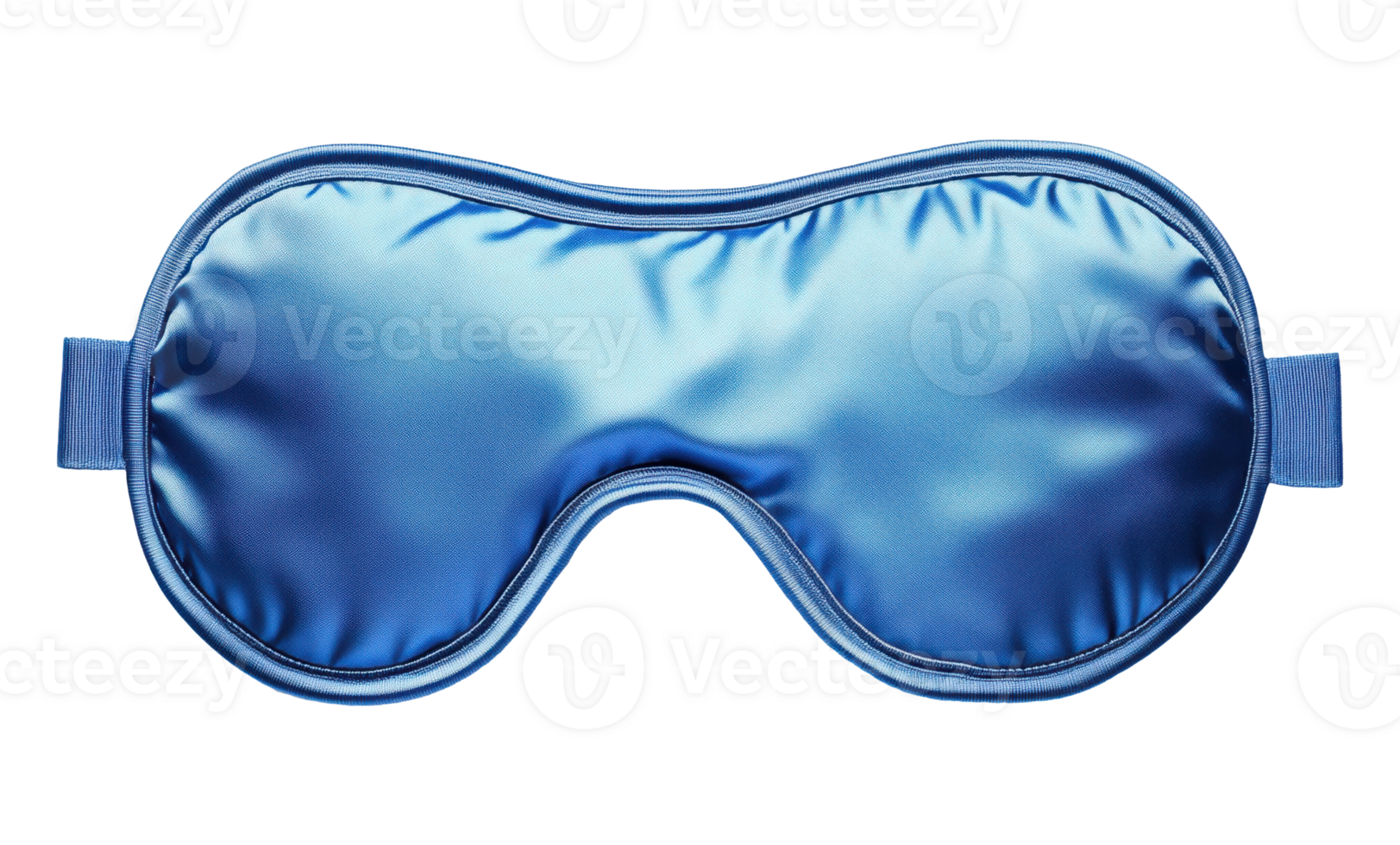 Blue sleep mask isolated on transparent background png