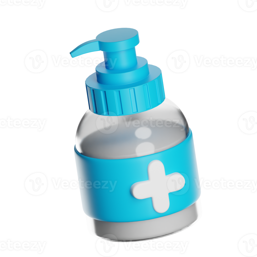 Sanitizer dispenser bottle promoting hand hygiene and preventing disease transmission png