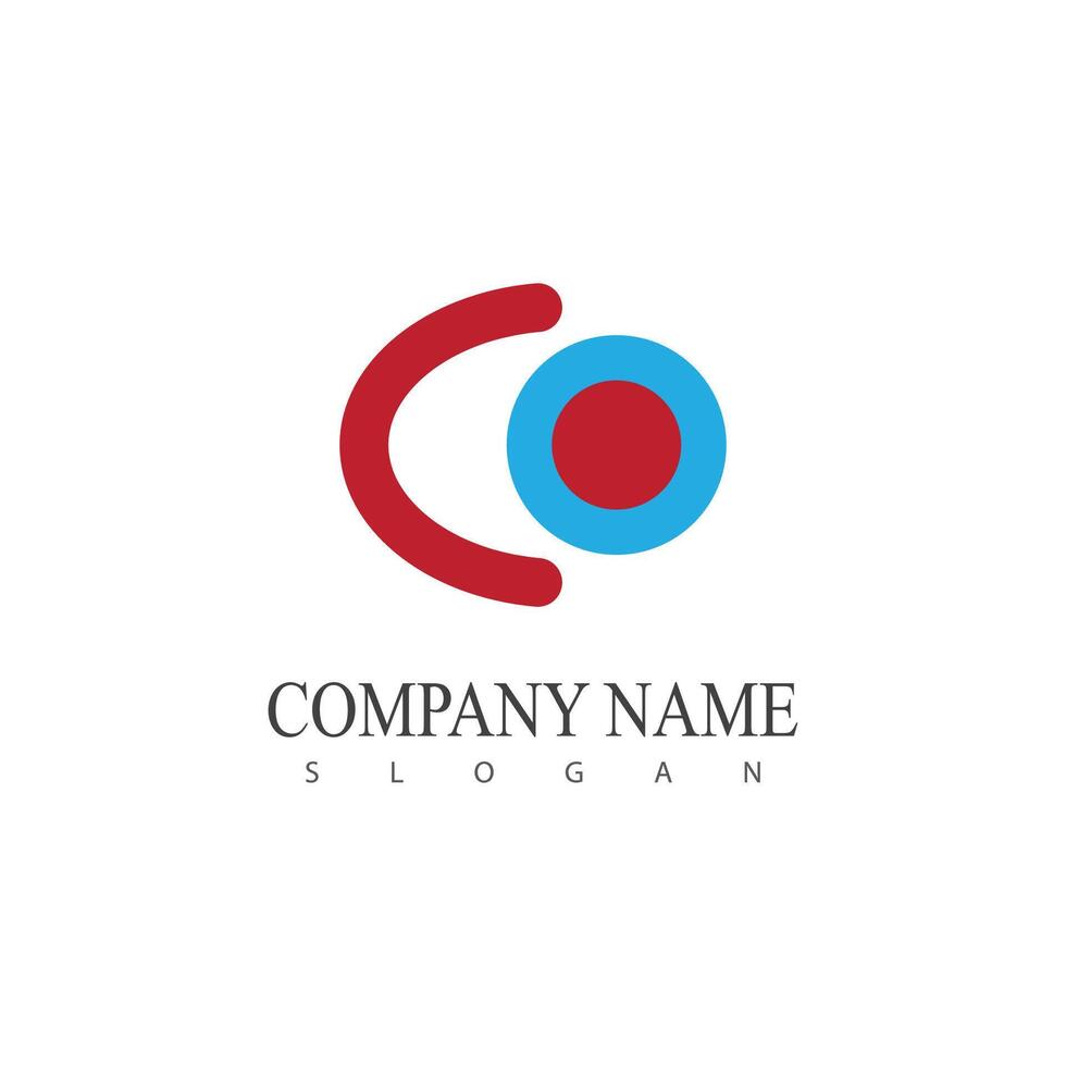 Eye logo symbol illustration element vector