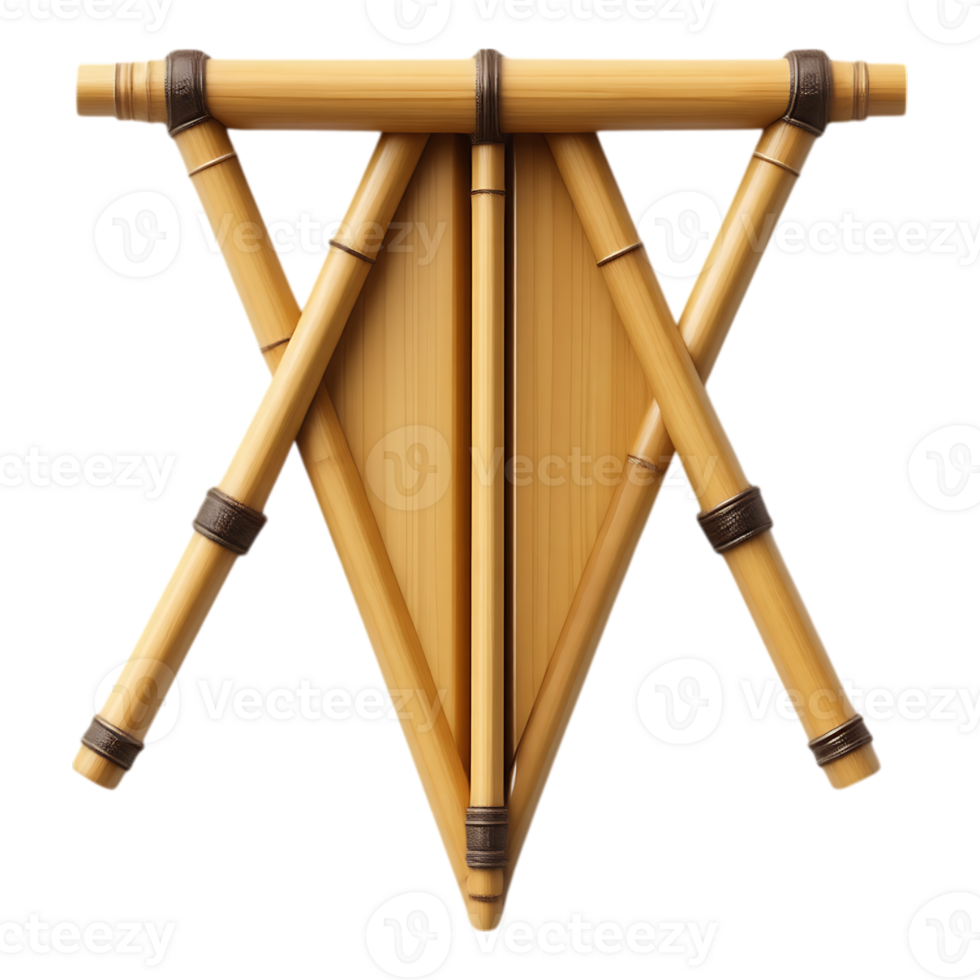 Bamboo Triangular Structure png