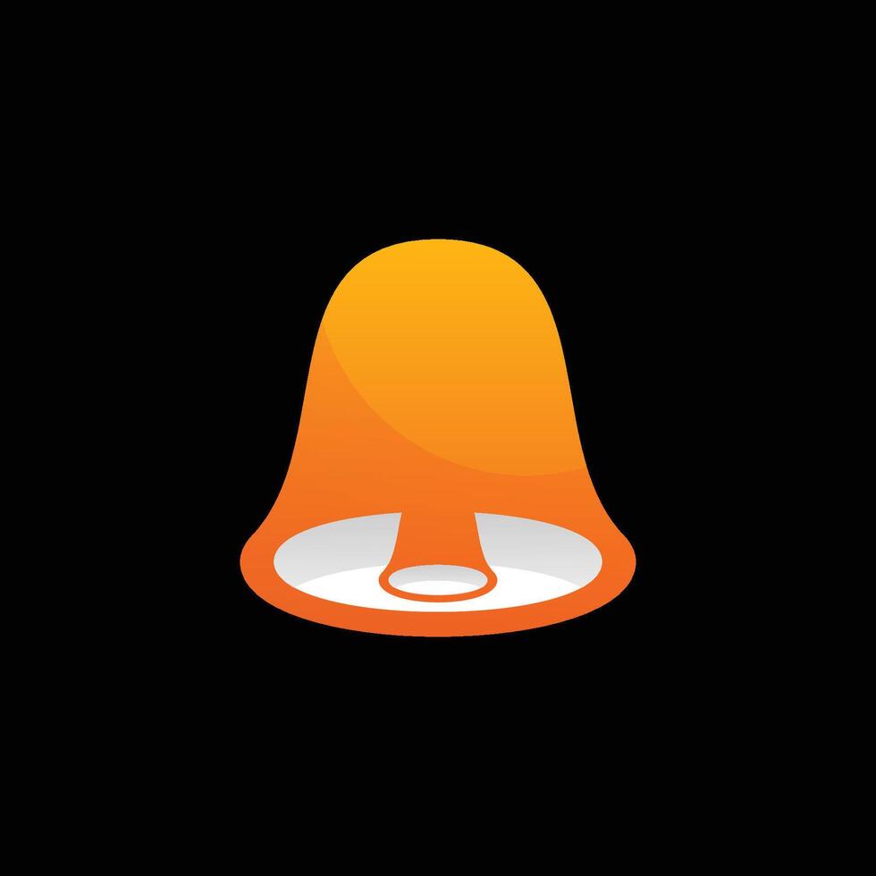 Digital Bell Icon Design vector