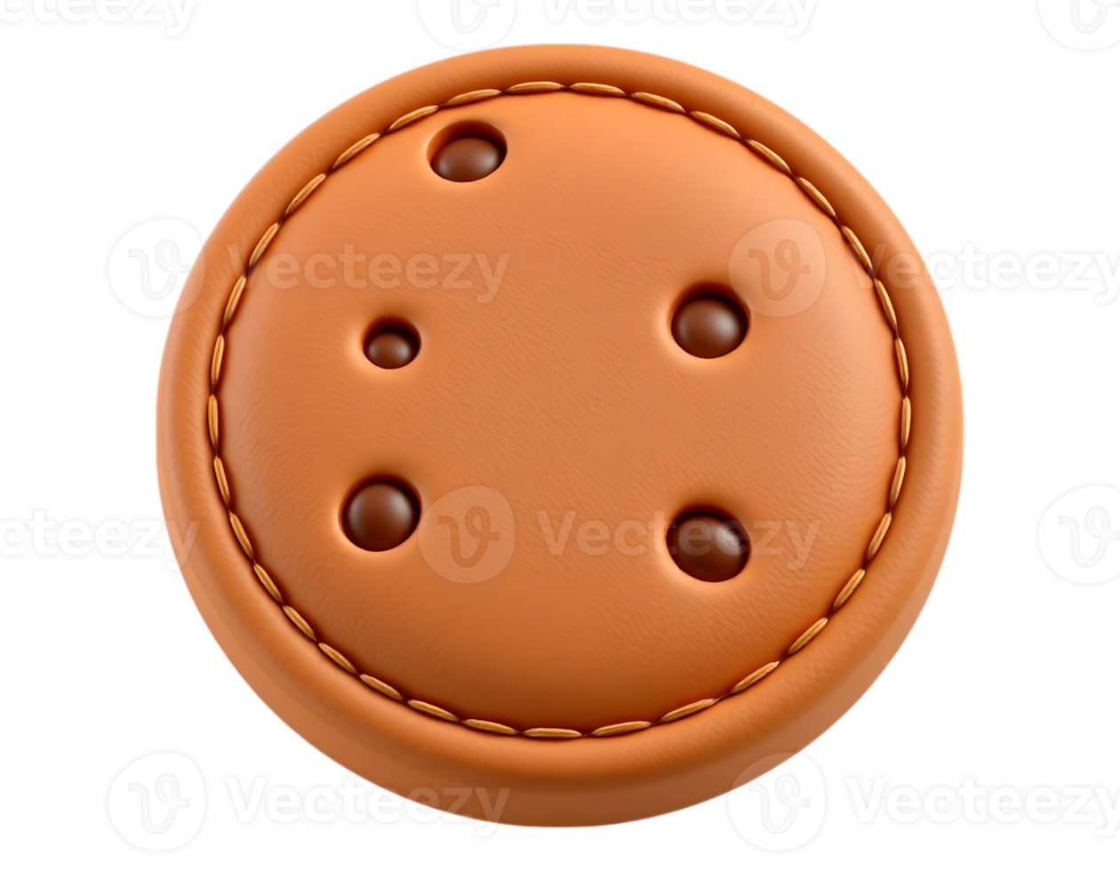 Realistic 3D render of a Chocolate Chip Cookie png