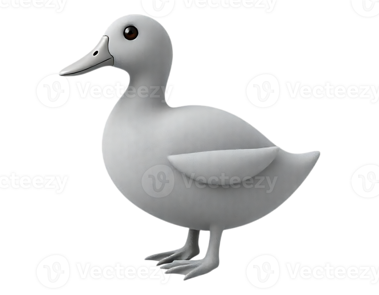 3D Cartoon Duck png