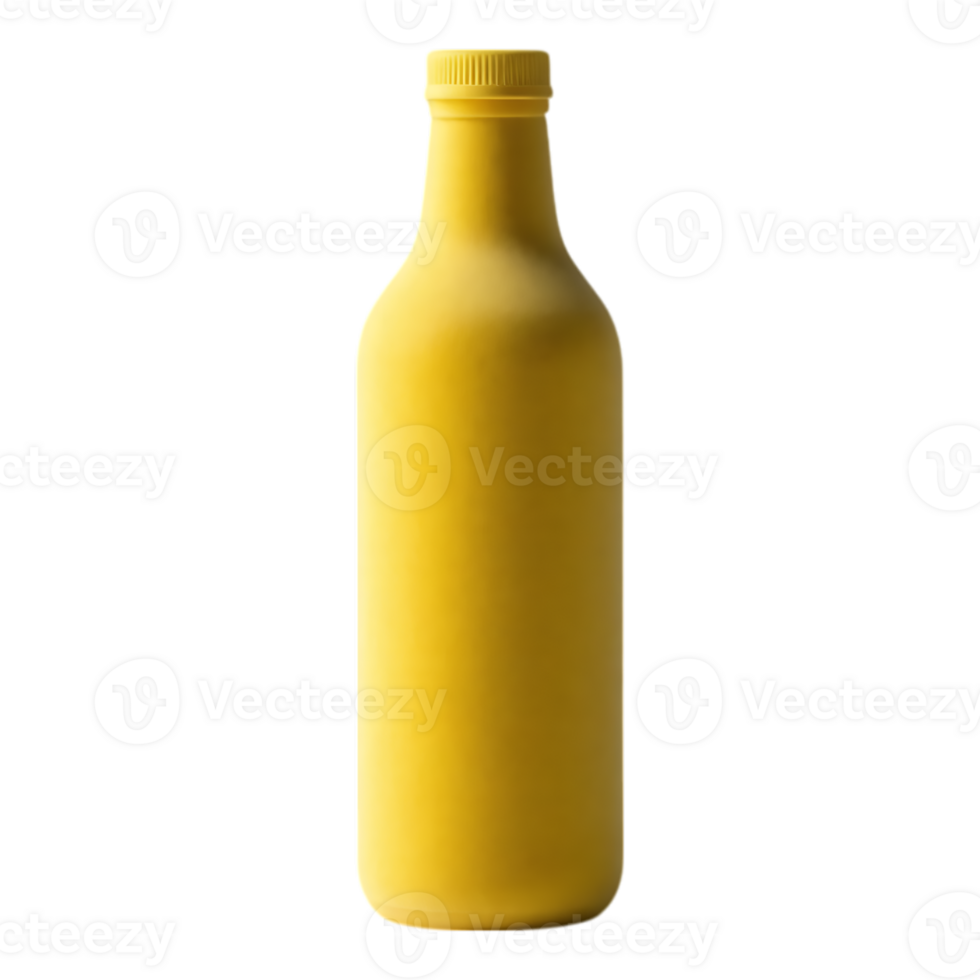 Yellow Bottle Mockup png