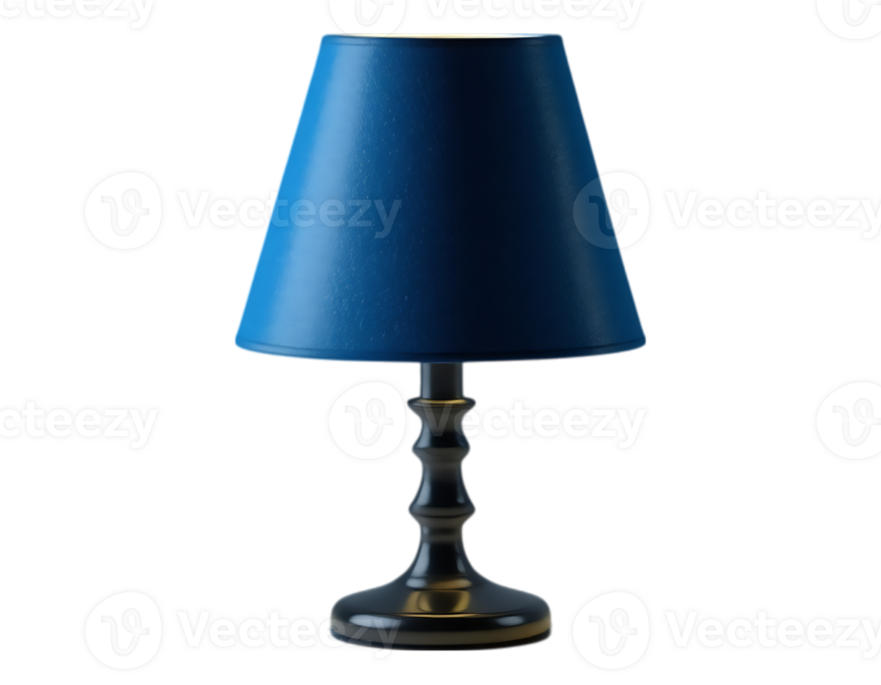 Elegant Blue Table Lamp for Interior Decor png