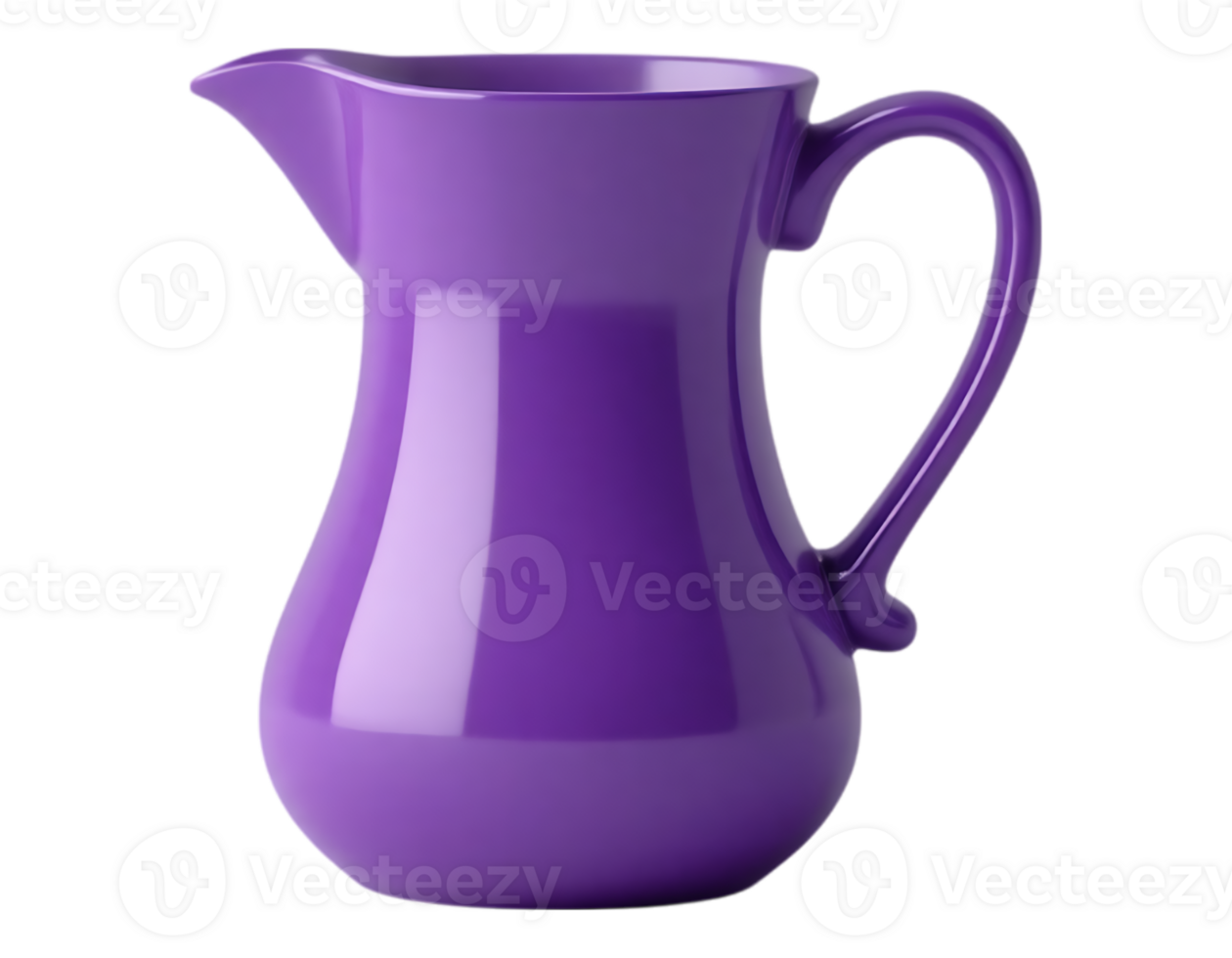 Purple Ceramic Pitcher png