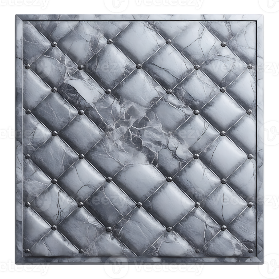 Marble Panel with Diamond Tufting png