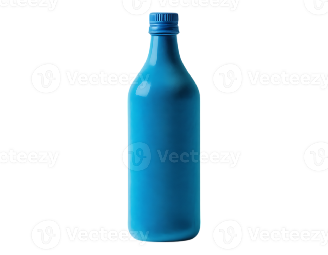 Blue Bottle with Cap png